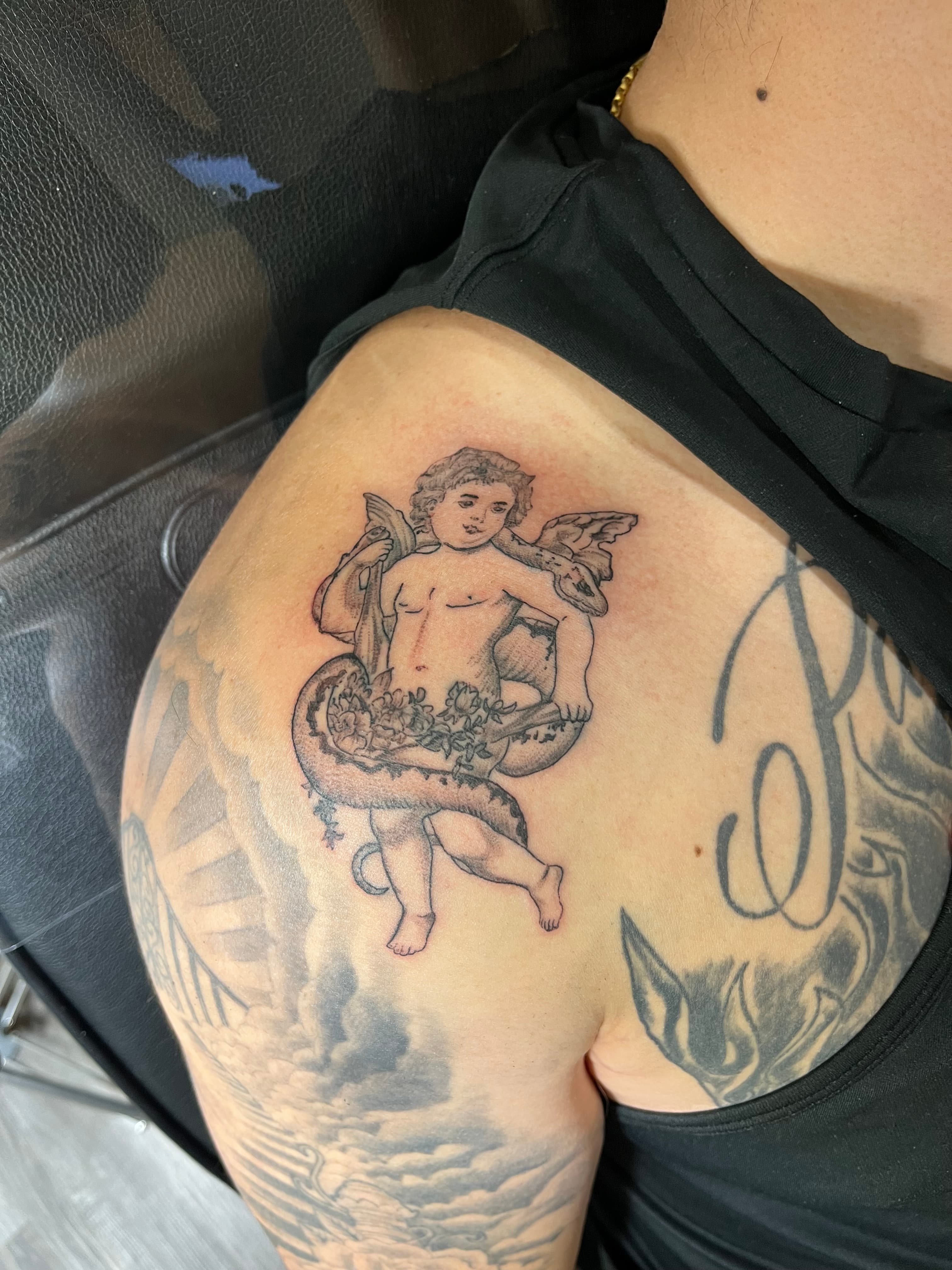 Tattoo art by Tony Luong